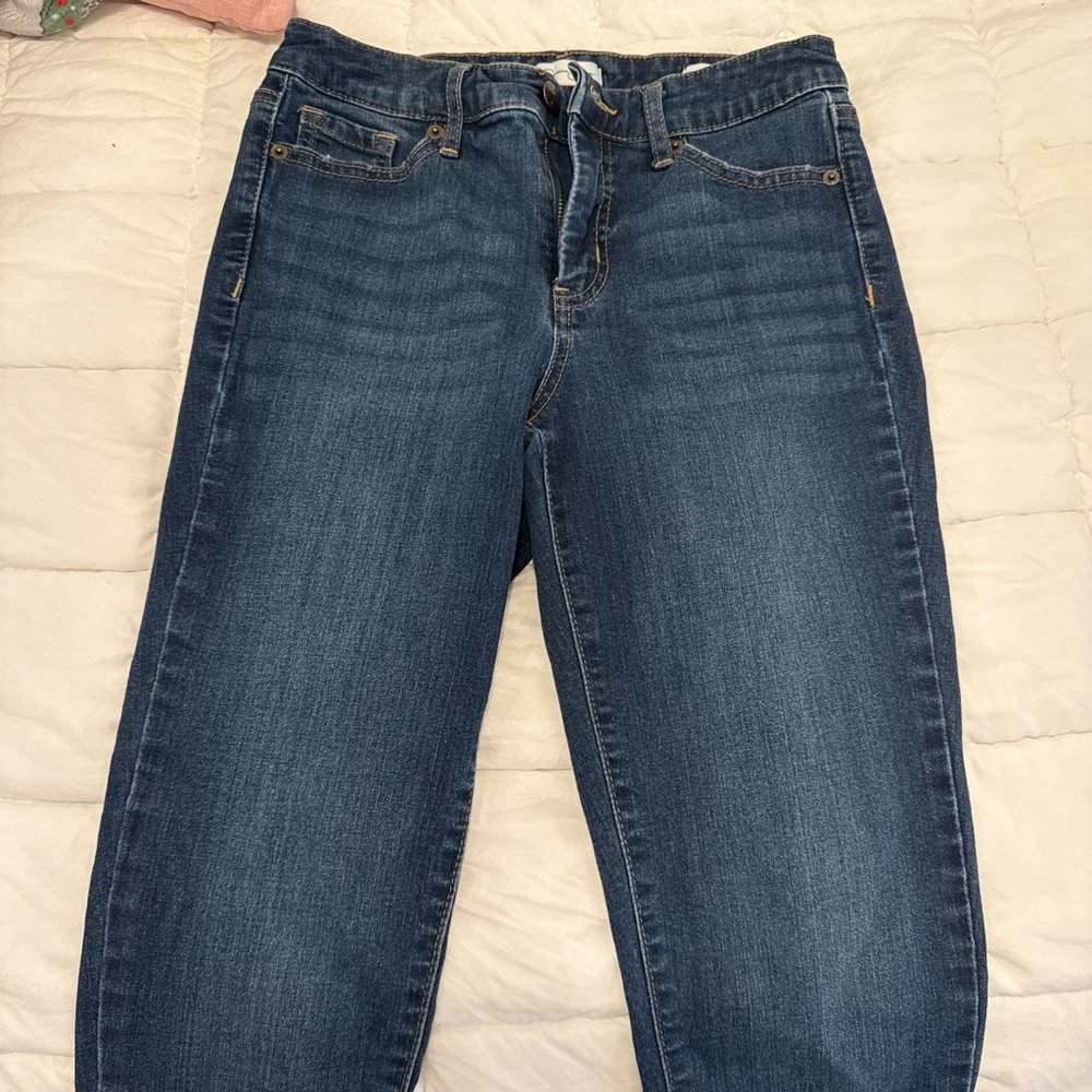 Jessica Simpson Dark Blue Straight Leg Jeans